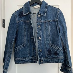 Coach 1941 Appliqué Denim Jacket Runway collection